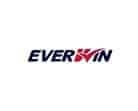 Logo with the text "EVERWIN" in bold, navy blue letters, featuring a stylized red "W" that resembles a check mark, expertly designed for Scott's Hill Hardware.