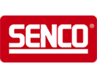 The logo of Senco, showcased in bold, uppercase letters on a red background, proudly complements the aesthetic of Scott's Hill Hardware with its striking red and white design.