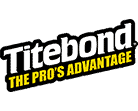 Logo of Titebond with the tagline "The Pro's Advantage" displayed in white and yellow text on a black background, proudly featured at Scott's Hill Hardware.